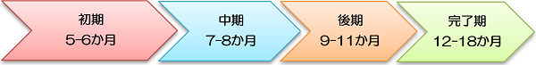 初期5‐6か月