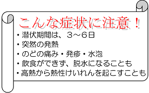 こんな症状に注意！