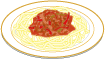 パスタのイラスト